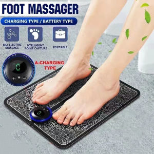Electronic EMS Foot Massager Pad Feet Muscle Stimulator Leg Reshaping Foot Massage Mat