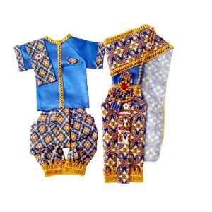 ชุดเซ็ตแม่หญิงพิมพ์ทอง ชายเล็ก ชุดไหว้แก้บน กุมารทอง กุมารี (แพคคู่ )