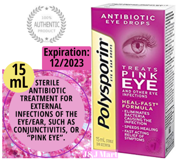 POLYSPORIN EYE DROPS ANTIBIOTIC DROPS. Lazada PH