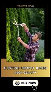 Gunting Rumput Gagang Fiber - Gunting pagar