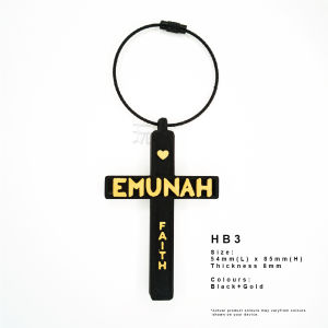 🇸🇬 Christian Keychain Hebrew (English) Series - 🎁 Unique 3D Printed Meaningful Gift Perfect For All Occasions