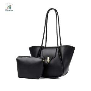 Women Simple Tote Handbag for Women PU Leather Simple Tote Handbag Large PU Leather Shoulder Bag for Working Travelling Shopping