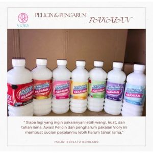 (BUBBLEWRAP) VIORY PELICIN & PENGHARUM PAKAIAN 500ML BERIJIN KEMENKES
