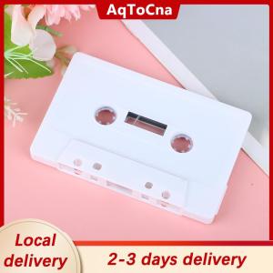 [COD] AqToCna Ship within 24 hours 1Pc Color Blank Tape Case Audio Magnetic Audio Recording Cassette Tape Shell Empty Reel To Reel Cassette(no Tape Core)