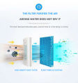 2024 NEW Mini Air Conditioner fan Portable air cooler Original Japan Arctic Air Ultra Power Cooling Mini Fan AC Cooler Portable Air Cooler Desktop Aircondioner with 7 Color Led Night Light Evaporative Aircooler Portable Aircon for Small Room. 