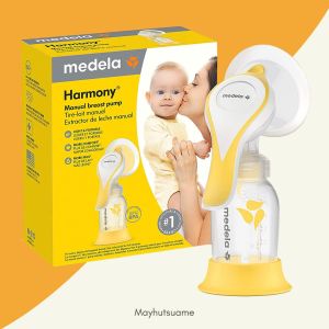 Máy hút sữa cầm tay Medela Harmony Manual phễu Flex - Công nghệ 2 pha (kích sữa- hút sữa)