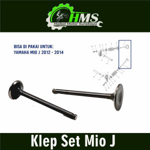 Klep Set Mio J (Set Isi 2) - Payung Klep Kelep Valve Set In Ex Yamaha Fino FI Mio GT Soul GT X Ride