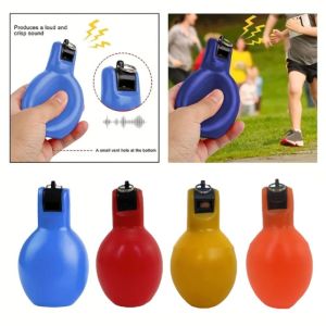 GOXBERK Loud Sound Hand Squeeze Whistle Ultra-Portable High-Pitched Training Whistle Traveling Handheld Sports Whistle Sports Training