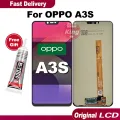 LCD OPPO A3S Original Free LEM Touchscreen asli ori Meningkatkan Kecerahan FHD Kualitas Terbaik. 