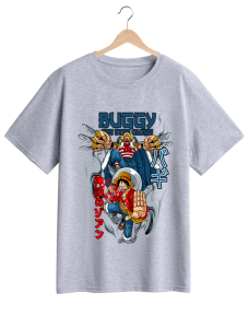 Kaos Pria Model Terkini Trending Motif 3D Bahan katun 24s Buggy H0607