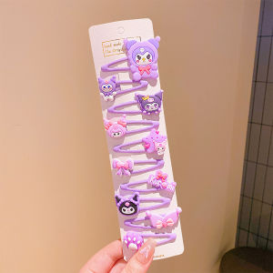 (OCP) 👑 Gradient Princess Crown Bow Hair Clips | Elegant Multicolor Hairpins for Kids  Sweet & Charming Look-FJ1267