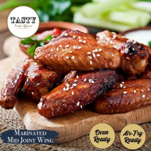 [Tasty Food Affair] Marinated Chicken Mid Joint Wings - 400g-500g
