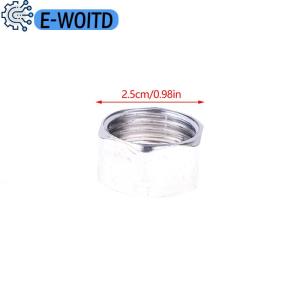 E-WOITD 1Pc Brand New Shower Hose Nut Connector Connection Water Inlet Pipe Interface Nut Nozzle Connector Screw Parts Accessories