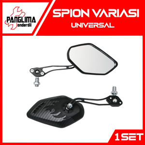 Spion Set Variasi Koso Api 2 Universal Honda-Suzuki-Yamaha Merah-Biru-Emas-Karbon Sepion-Kaca-Mirror-Cermin Kanan-Kiri