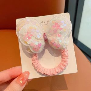 Cute Ponytail Cute Hair Band for Girls Childrens Girls Head Rope Ponytail Rubber Band Headwear Hair Accessories