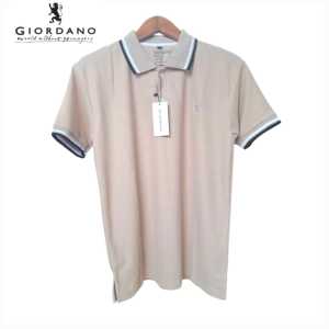 KAOS POLO GIORDANO SHIRT PREMIUN DISTRO/KAOS KRAH PRIA GIORDANO HIGH QUALITY KATUN CVC DIAMOND FULL TAG&LABEL