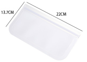 Eco-Friendly Reusable Silicone Food Storage Bag – Leak-Proof Kitchen Freezer Bags