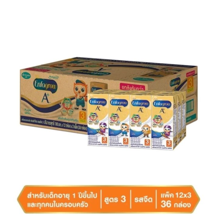Enfagrow A+ UHT Milk Stage [180ml×36 packets] Lazada