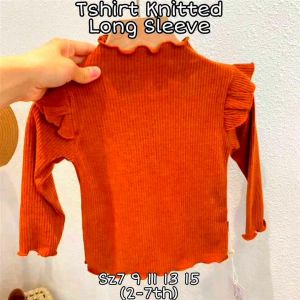ATASAN ANAK PEREMPUAN IMPORT MURAH KOREAN STYLE KNITTED LENGAN PANJANG