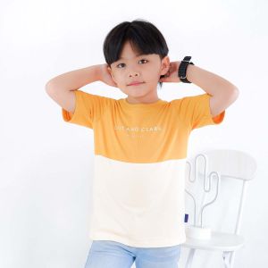 Lily And Clark Kaos Anak Laki-Laki Warna Mustard Combine KLC78