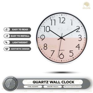 Quartz Wall Clock Brilliance: 10-Inch Wall Clock with Unique Designs - Gold Mind Everyday Low Price