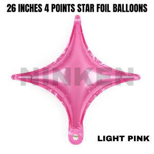 Belon Foil Bintang 4 Mata 26 Inci 26 Inch 4 Point Star Foil Balloon