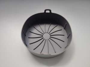 Pirate Trove Air Fryer Silicone Base Basket Catches Oil Keeps Air Fryer Clean Distributes Heat Evenly