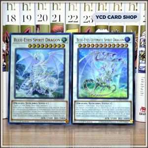 [YCDcardgame] Thẻ bài Yugioh Chính Hãng Set 2 Synchro Blue-eyes Spirit - Ultra Rare