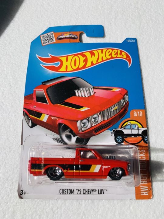 HOTWHEELS HOT WHEELS CUSTOM 72 CHEVY LUV PICKUP MERAH HW HOT