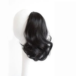 SUTONGXUE Xoăn Tóc giả đuôi ngựa Lượn sóng Nối tóc Tóc đuôi ngựa Sợi chịu nhiệt Dây Rút Kẹp tóc đuôi ngựa Bé gái