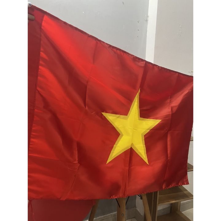 Cờ Tổ Quốc Việt Nam Hàng Chuẩn Vải Đẹp Trang Trí Lễ Hội, Sự Kiện, Cổ Vũ ...