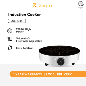 ZOLELE IC101 2000W Induction Cooker 10-level Control Firepower Multiple Safety Protections Multifunctional Cooker