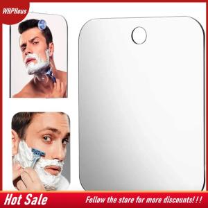 【COD】🔥🔥🔥 Acrylic Anti Fog Mirror Shower Shaving Fogless Mirror Washroom Unbreakable Portable Travel Shaving Bathroom Accessories Tools