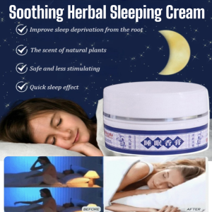 Sleep Balm for Deep Relaxation Calm Sleep Hong Kong Herbal Aromatherapy Balm Natural Soothing Aid for Insomnia Anxiety 30g