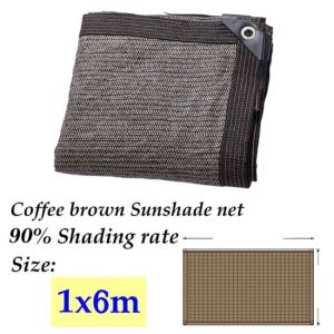 【Manila Stock】Anti-UV 95% Sunshade Net Privacy Screen for Balcony Backyard Deck Patio Fence Porch Brown