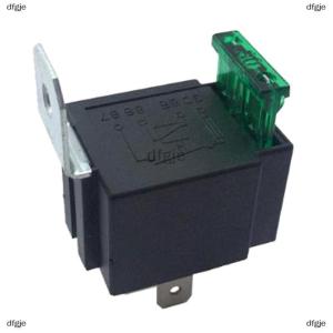 [COD] dfgje Buy 2 get 2% wujiaxin 12V 30A Car Auto Automotive Heavy Duty Relay 4Pin Fuse Fused On Off SPST