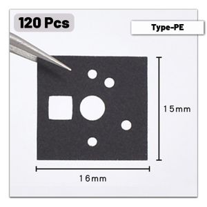 120pcs Plate Mounted Switch Dampener for Mechanical Keyboard Hot Plug Shaft Lower Pad Welding Made of Poron Foam Material Uniaxial for Mechanical Keyboard Under Shaft KBDfans