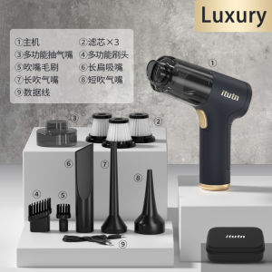 【Local Stock】Itutn Car Wireless Vacuum Cleaner ZX-102 5000PA Strong Suction Dual Use Car and Home Suction and Blowing Hypa Fil Tration Portable Powerful Vacuum Cleaner Home Appliance