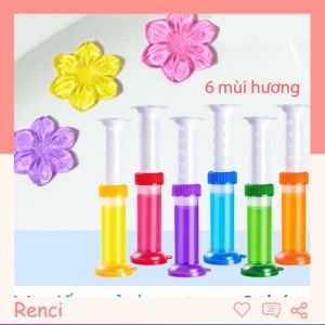 Gel Thơm Làm Sạch Khử Mùi Vệ Sinh Diệt Khuẩn Khử Trùng Bồn Cầu Hình Bông Hoa