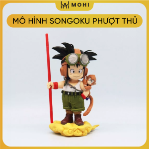 Mô hình SonGoKu Phượt Thủ cực đẹp cao 16cm. Mô hình DragonBall
