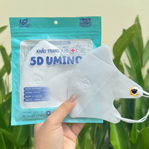 Combo 100 cái khẩu trang 5D mới về màu mới nhất 2023