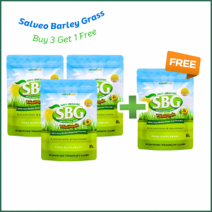 Salveo Barley Grass 100% Pure Organic Powder Capsules Made in Australia Trial Pack 80g Promotes Liver Health Fights Infection Good For The Heart Promotes Digestive Health Helps Treat Type 2 Diabetes Neutralizes Acidity Helps Treat Rheumatoid Arthritis