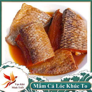 Mắm Cá Lóc Cắt Khúc-Có thể kho khô quẹt chưng nấu lẩu mắm ( 500G 200GR) - VỰA KHÔ MINH TRIẾT