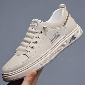 [Free Shipping] Hot-Selling Versatile Fashionable Breathable Casual Shoes For Men White Sneakers Non-Slip Board Shoes Trendy MenS Shoes