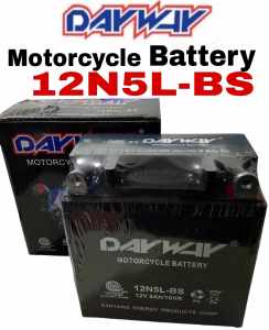 ORIGINAL DAYWAY MOTORCYCLE BATTERY( 12N5L-BS )