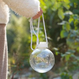 CUTE ELVES Plastic Hamster Carrying Cage Portable Breathable Hamster Transport Box Pet Supplies Transparent Crossbody Climbing Pet Bag Outdoor