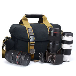 Túi đeo  chống sốc đựng máy ảnh đựng ống kính Canon