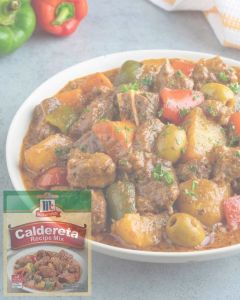 McCormick Caldereta Recipe Mix 50g – Classic Filipino Tomato Stew Flavor