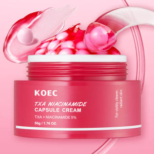 KOEC Pink peptide collagen filler cream for hydration and moisturizing PDRN Facial moisturizing cream