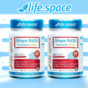 3 free 1 [READY STOCK] Life-Space Shape B420 Probiotic PLUS 50/100/150 CAPSULES - Weight Management & Balance Digestive - Gut Health Supplement EXP 2027
